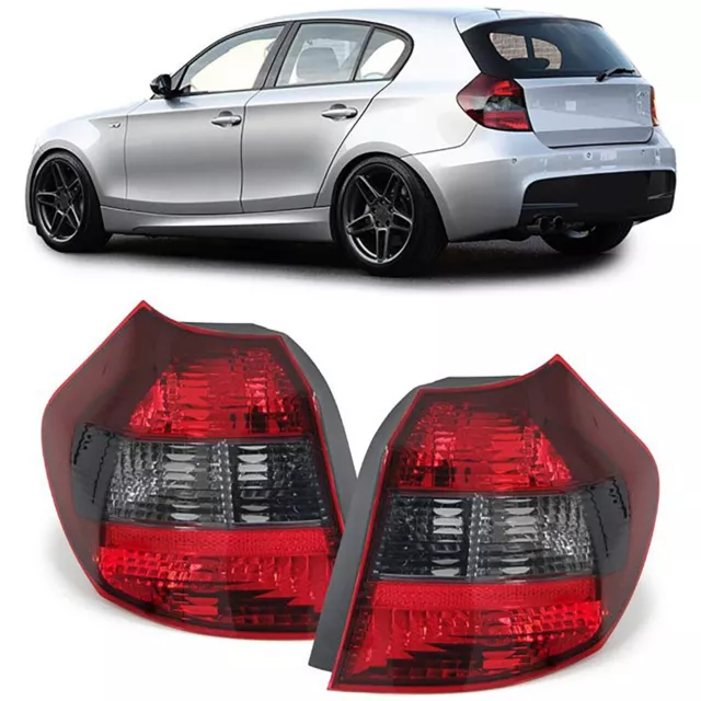 Feux Arrière Rouge Noir Fumee Droite Gauche Convient pour 1er BMW E81 E87 04-07