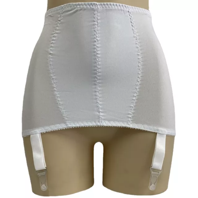 Alacki Women's Garter 4 Straps Suspender Belt High-waist Lace Edge Girdle Skirt