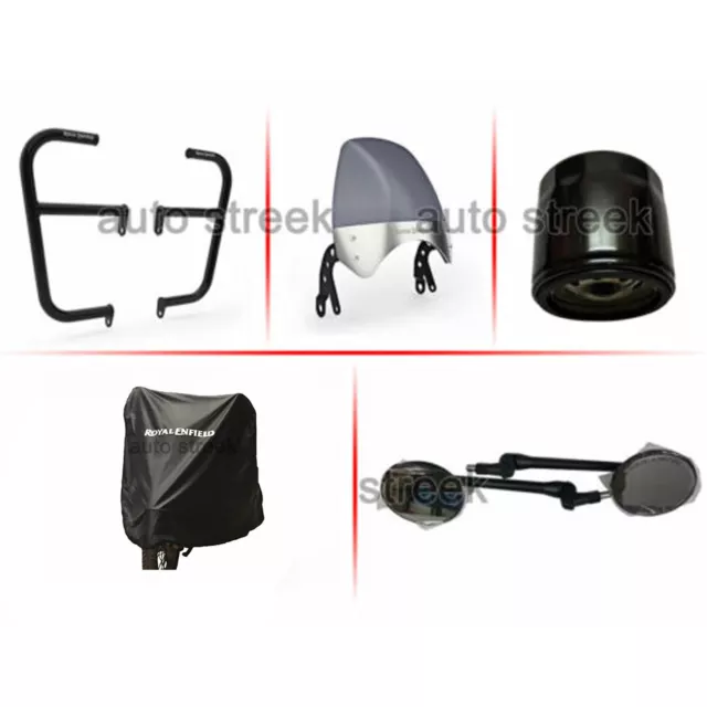 Véritable Royal Enfield Accessoire Combinaison Paquet 5 Pcs Pour Gt Continental