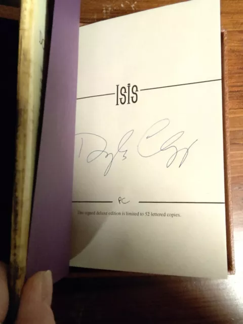 ISIS - DOUGLAS CLEGG - LETTERED "PC" - Cemetery Dance Publications - SO/OOP