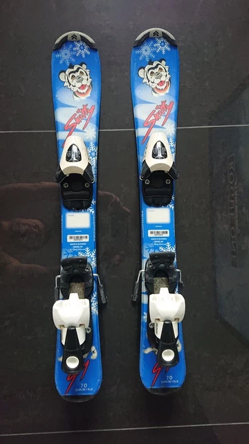 ######## Kinder Alpin Ski Kinderski Tecno Pro Skitty  70 cm mit Bindung ########