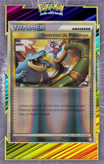 Inversion de Pokémon Reverse - HS01 - 99/123 - Carte Pokemon Française