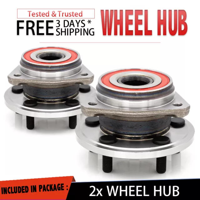 2x Front Wheel Hub Bearing Assembly For Jeep Grand Cherokee Comanche Wrangler Tj