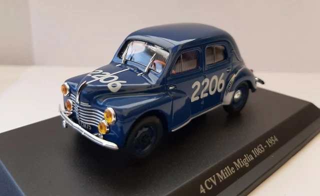 Renault 4 CV Michelin jaune 1954 au 1/18 de Solido - Collection