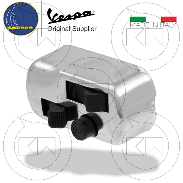 COMMUTATORE INTERRUTTORE COMANDO Luci Pulsante Clacson Devioluci Vespa