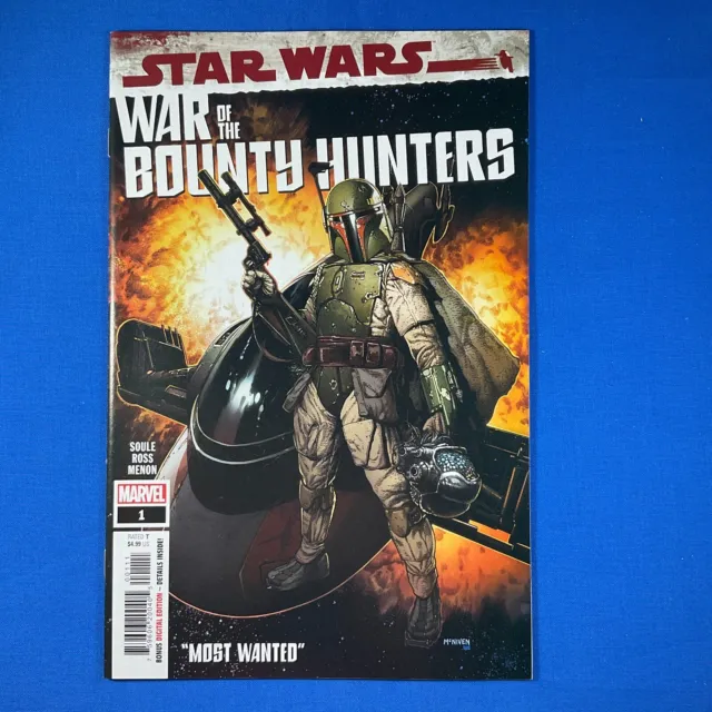 Star Wars War of the Bounty Hunters #1 Marvel Comics 2021 Boba Fett