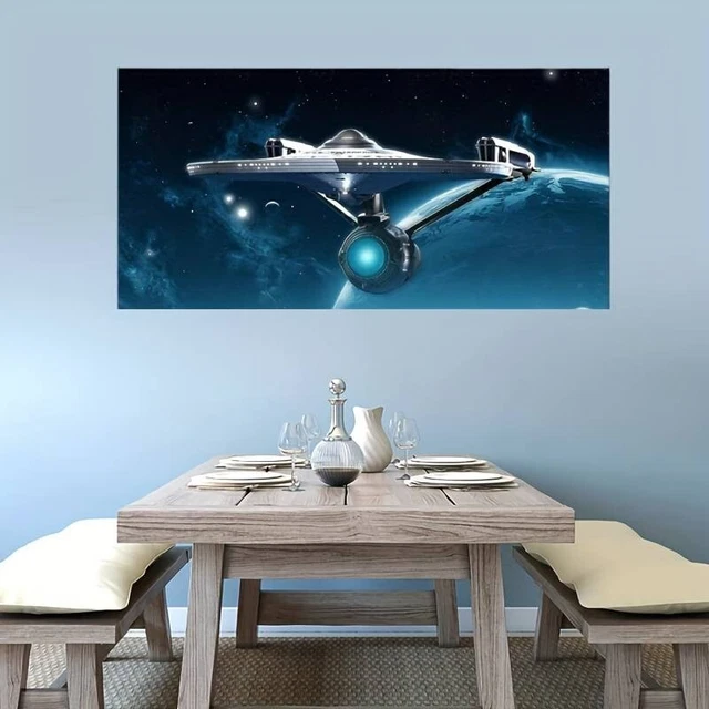 Star Trek Poster - Enterprise NCC-1701 Beautiful
