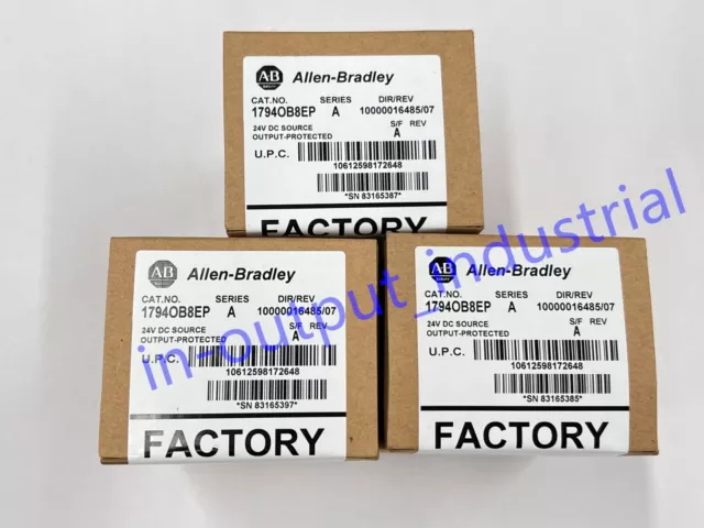 New Factory Sealed AB 1794-OB8EP SER A Flex 8 Point Digital Output Module