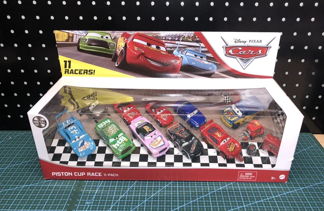 DISNEY PIXAR CARS Piston Cup Race Die-Cast 11-pack -NOT MINT