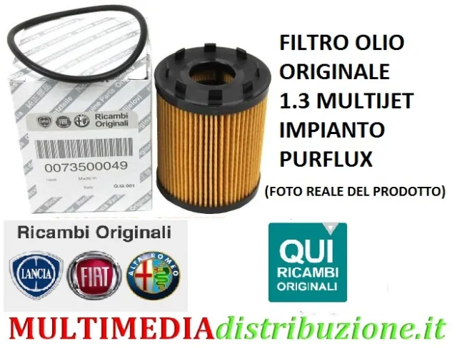 Fiat punto mk3 1.3mjet] Filtro olio ufi e purflux