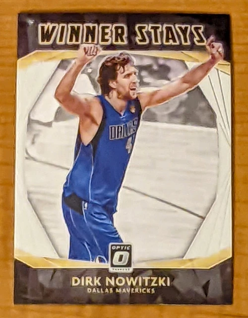 DIRK NOWITZKI 202021 Panini Optic Winner Stays Insert 8 Dallas