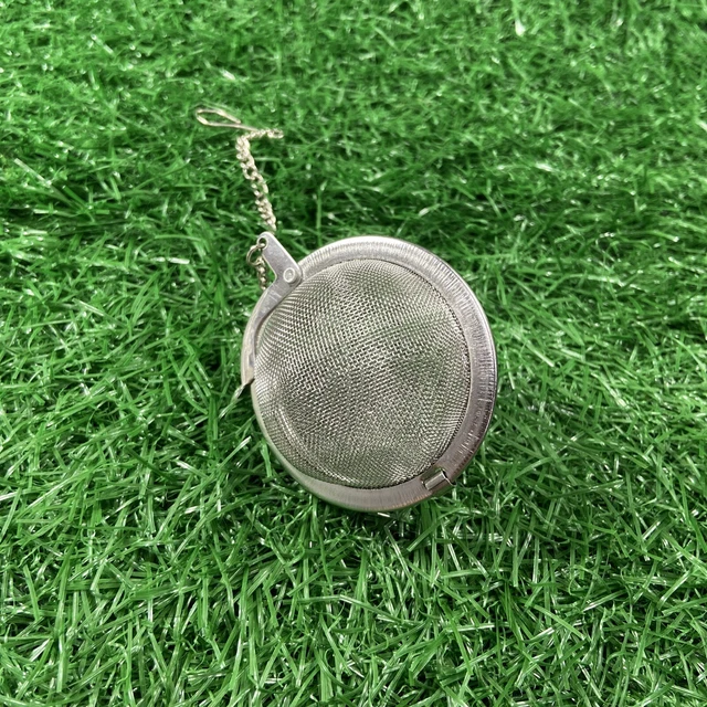VTG TEA LEAF Strainer Infuser Steeper Metal Mesh Ball Basket Chain
