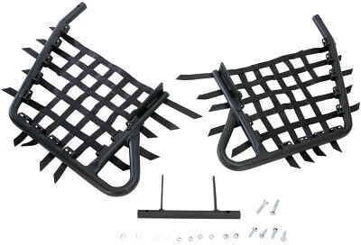 Dg Performance Alloy Nerf Bars Black Textured Bar Web 60-4509X Blk Yfz450 53010