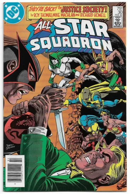 All Star Squadron #30  DC Comics 1984   F+