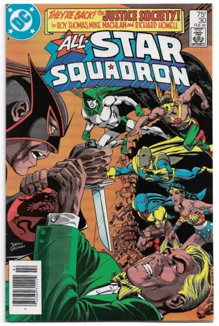 All Star Squadron #30  DC Comics 1984   F+