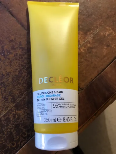 Decleor Bath & Shower Gel Neroli Bigarade 250ml New Sealed.