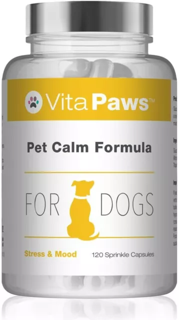 Fórmula calmante para Perros - Con Triptófano - Suplemento de calidad VitaPaws