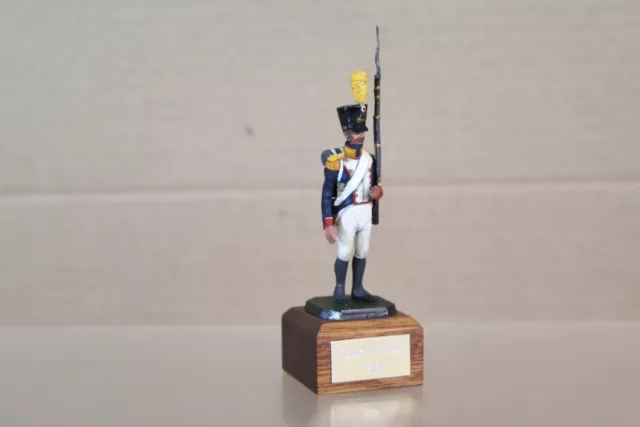 Rose Miniatures Napoléonienne Armée Française Voltigeur Soldat Waterloo 1815 Oj