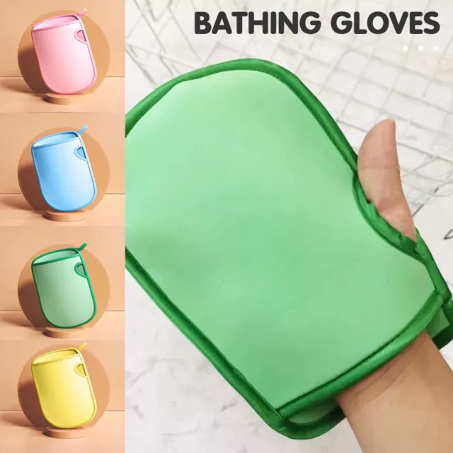 Universal Double-Side Super Soft Exfoliating Bath Mitt Shower Gloves Body Clean