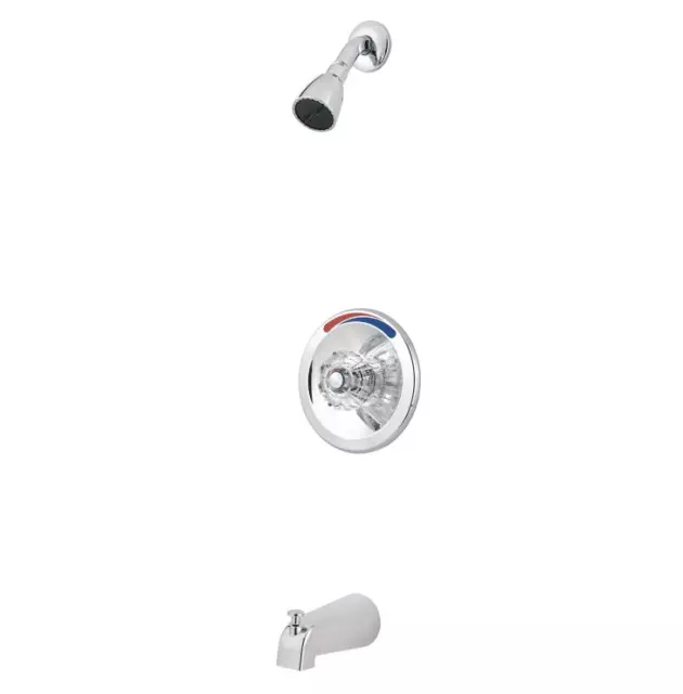 Pfister Treviso R89-0350 1-Handle Tub & Shower Faucet Trim Kit Polished Chrome