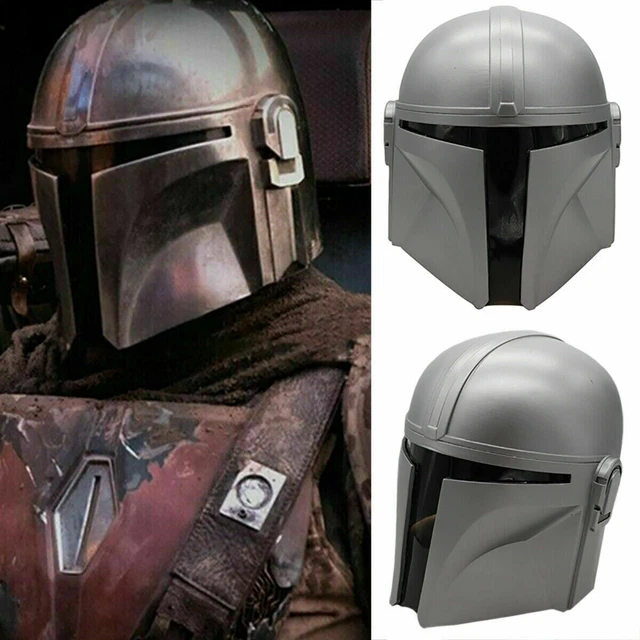 Nuovo casco Mandalorian Helmet Star Wars Boba Fett adulto lattice cosplay casco maschera.