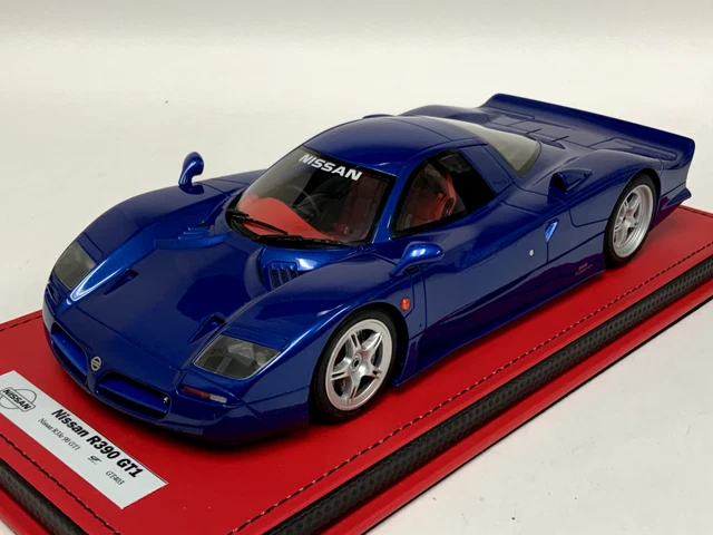 Modèle réduit Nissan - R390 Gt1 1997 - Bleu 1/18 | Gt Spirit
