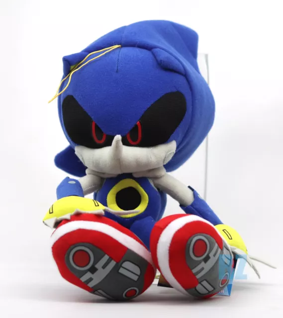 Official METAL SONIC Sonic The Hedgehog 10 in. Plush Great Eastern (Metaru)  699858525232