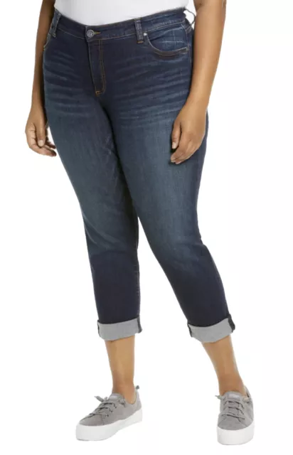 Kut From The Kloth Katy Boyfriend Medium Wash Jeans Plus New Size 20W