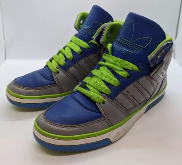 Adidas high tops best sale green and yellow