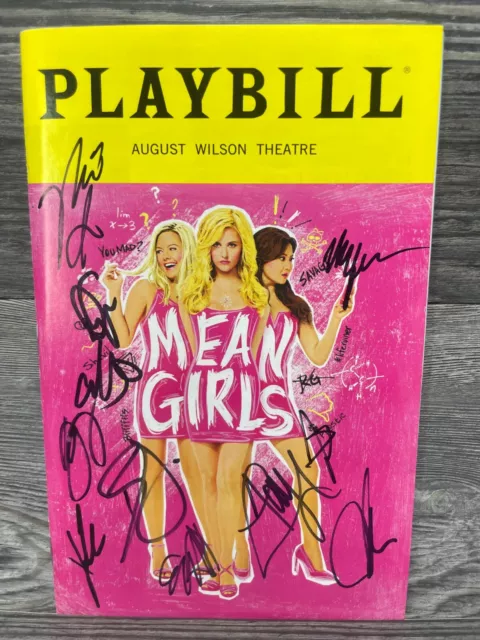 Mean Girls, Playbill, January 2019, August Wilson Theatre