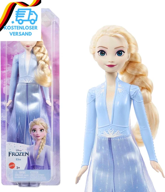  MATTEL DISNEY PRINZESSIN Elsa Puppe, Die Eiskönigin Puppe Im Illustration 