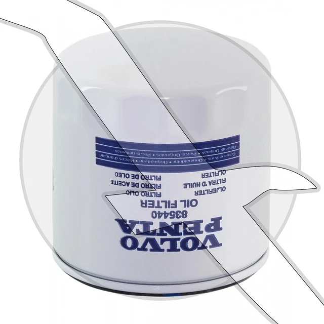 Volvo Penta Genuine Original OEM Oil Filter 835440