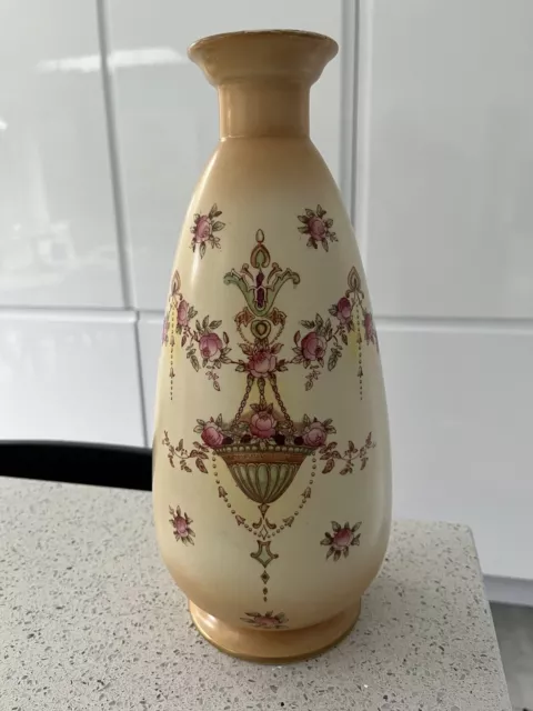 Large Fieldings Crown Devon Vase Tall