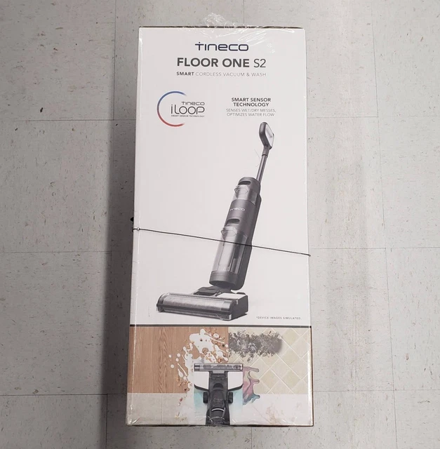 TINECO FLOOR ONE S2 Smart Cordless Wet / Dry Vac Cleaner+Floor Washer