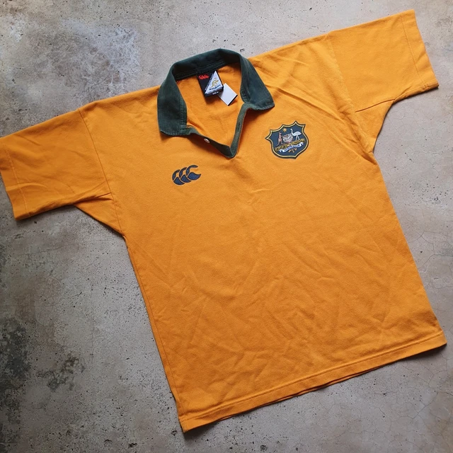 Vintage Wallabies Rugby Jersey MEDIUM Canterbury