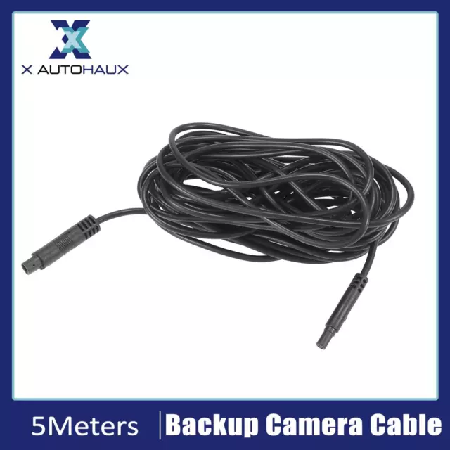 4 Pin 16.4ft 5m Backup Camera Extension Cable Dash Camera Cord Wires for Car