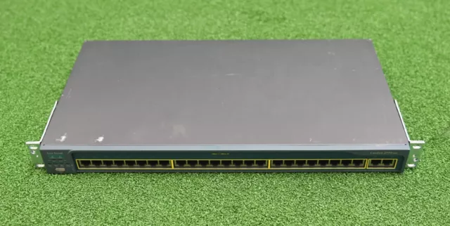 Cisco WS-C2950T-24 Catalyst 2950T 24Fe Ports 2x 1000BASE-T ports Network Switch