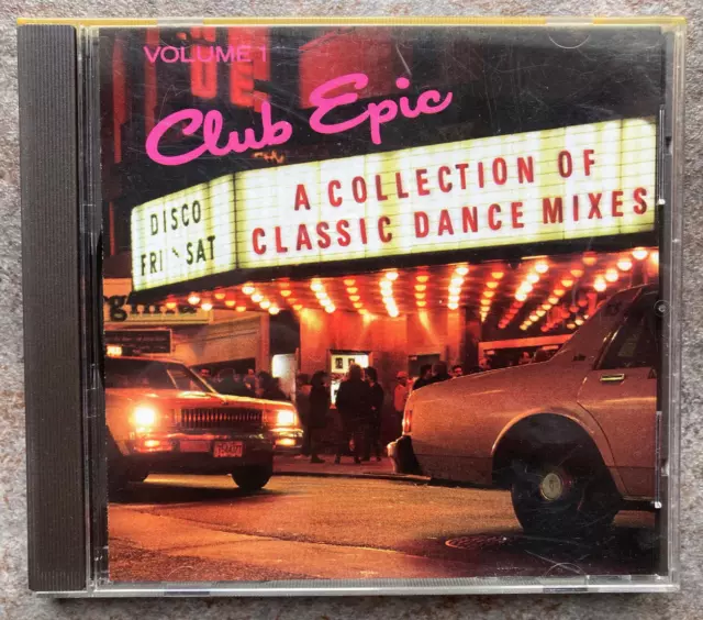 Club Epic (A Collection Of Classic Dance Mixes) Volume 1 CD