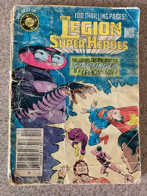 The Best of DC Blue Ribbon Digest #67: Legion of Super-Heroes (1985) Superboy