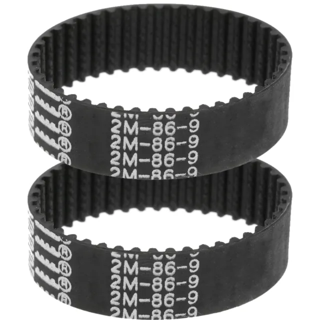 2 High Torque Vacuum Cleaner Toothed Drive Belts For GTECH Air Ram DM001, K9 MK1