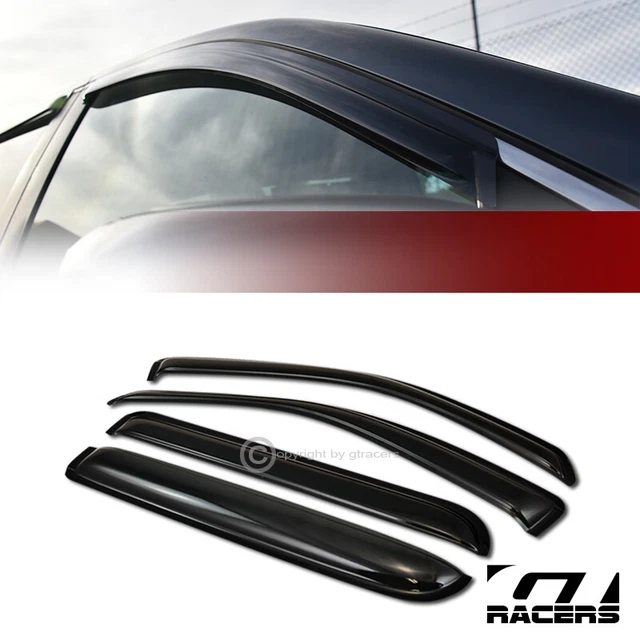 For 2002-2010 Explorer/Mountaineer Sun/Rain Guard Shade Deflector Window Visors