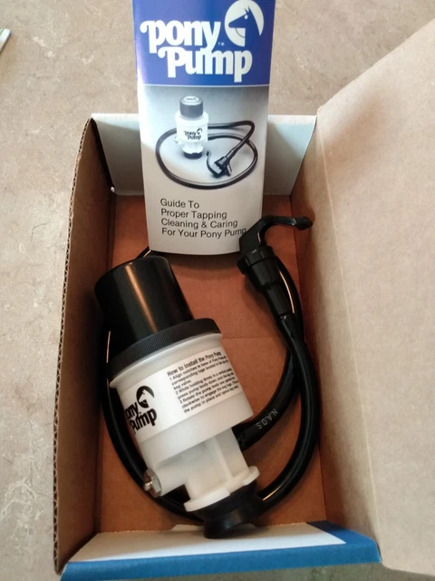 Taprite The Pony Pump - Beer Keg Pump Kit for Dispensing Draft Beer, Open Box