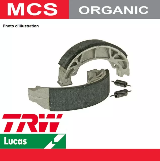 2 Mâchoires frein Arrière TRW Lucas MCS907 Suzuki LS 650 F Savage NP41B 86-01