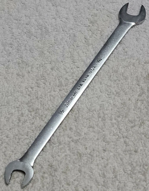 SNAPON 1/2& X 9/16" Low Torque Open End Wrench LTA1618 usa 31.99