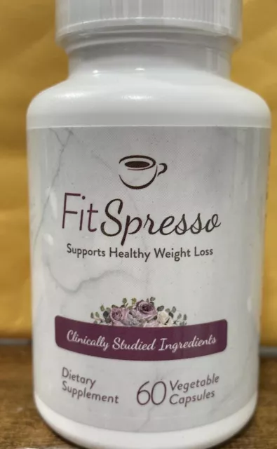 FitSpresso Health Support Supplement -New Fit Spresso 60 Capsules 1Bottle @@@