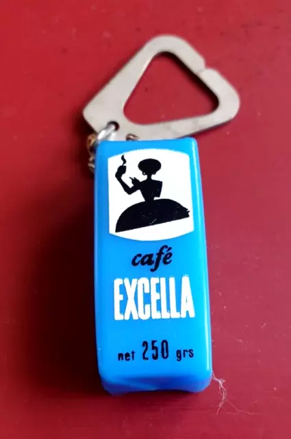 Ancien Porte Cle Publicité  café EXCELLA