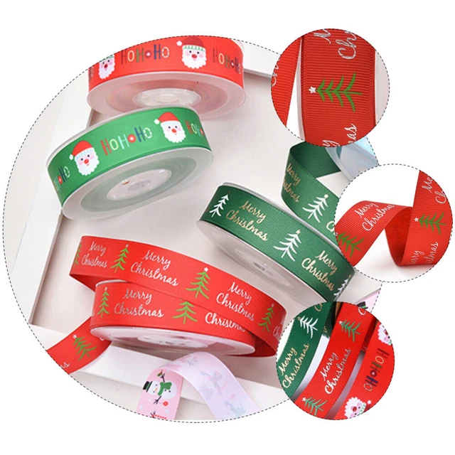 2x Urlaub Band Handwerk Weihnachten Band Weihnachten Geschenk Bögen Bänder 9