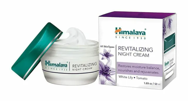 Himalaya Herbals Revitalizing Face Night Cream 50g Wrinkles, Inflammation, Pores