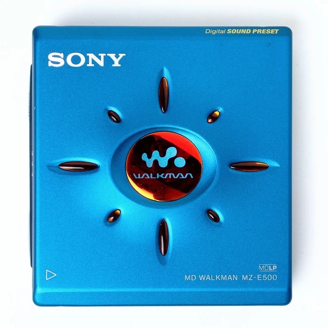 SONY MDウォークマン MZ-E500イエロー 壊れたMDウォークマンを分解