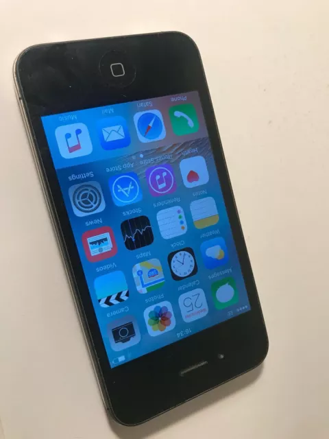 Apple iPhone 4S - 16GB - Black (Unlocked) Smartphone Mobile Fully Working 3